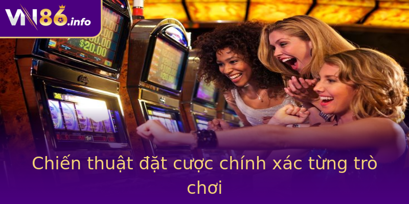 Chiến thuật đặt cược chính xác từng trò chơi Chiến thuật đặt cược chính xác từng trò chơi