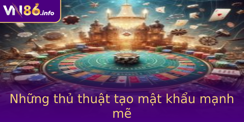 Những thủ thuật tạo mật khẩu mạnh mẽ Những thủ thuật tạo mật khẩu mạnh mẽ