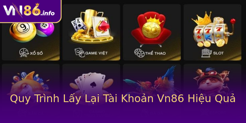 Quy Trình Lấy Lại Tài Khoản Vn86 Hiệu Quả Quy Trình Lấy Lại Tài Khoản Vn86 Hiệu Quả